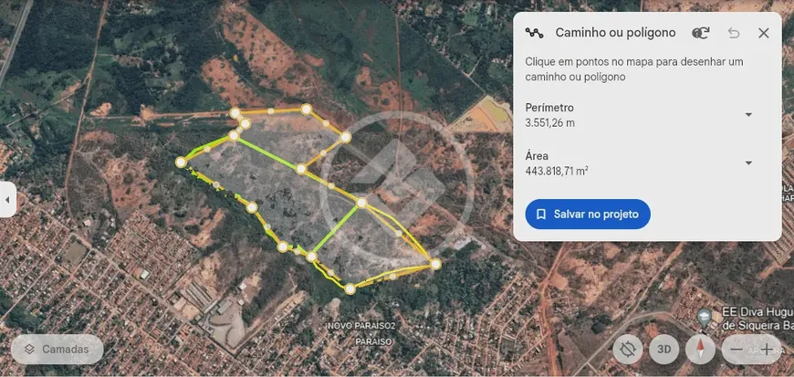 Foto 1 de Lote/Terreno à venda, 443000m² em Bosque da Saúde, Cuiabá