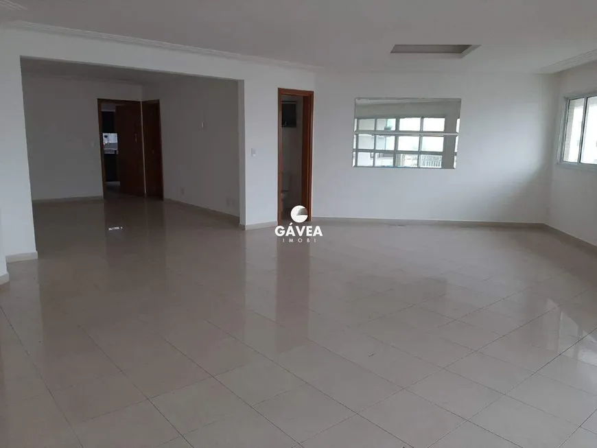 Foto 1 de Apartamento com 3 Quartos para alugar, 199m² em Ponta da Praia, Santos