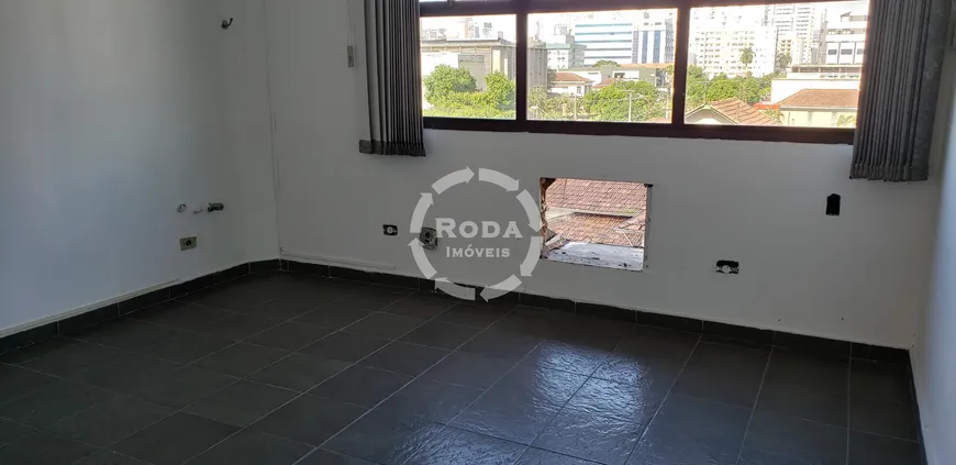 Foto 1 de Sala Comercial com 3 Quartos para alugar, 56m² em Boqueirão, Santos