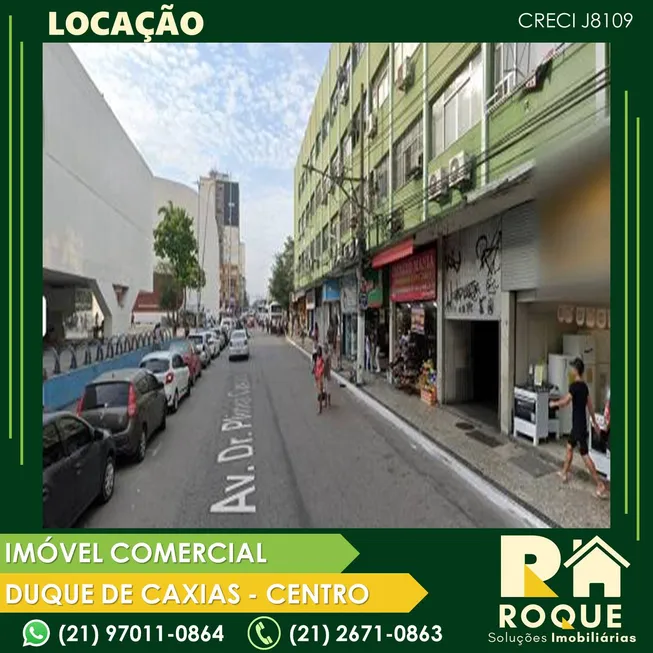 Foto 1 de Sala Comercial para alugar, 26m² em Centro, Duque de Caxias