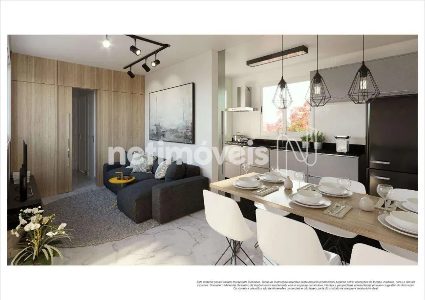 Foto 1 de Apartamento com 2 Quartos à venda, 57m² em Padre Eustáquio, Belo Horizonte