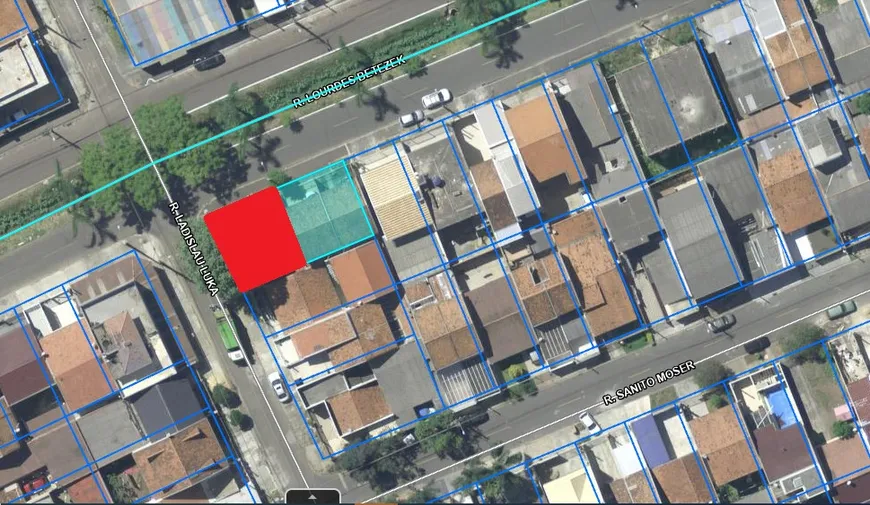 Foto 1 de Lote/Terreno à venda, 116m² em Cidade Industrial, Curitiba