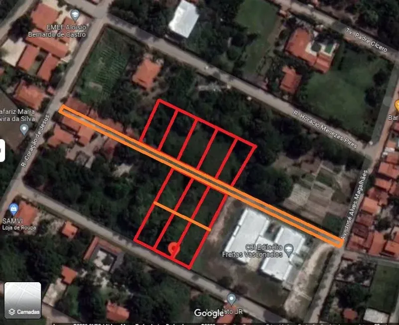 Foto 1 de Lote/Terreno à venda, 360m² em Centro, Aquiraz