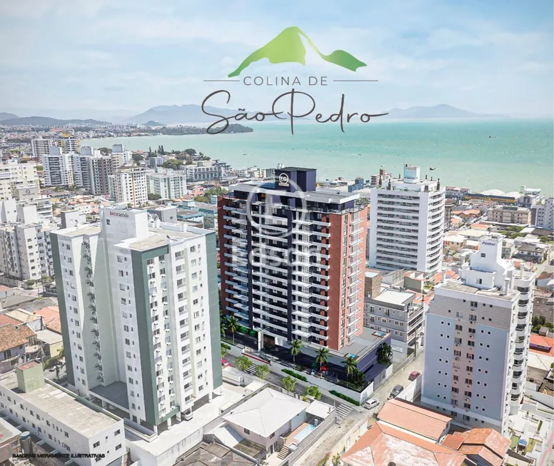 Foto 1 de Apartamento com 2 Quartos à venda, 100m² em Barreiros, São José
