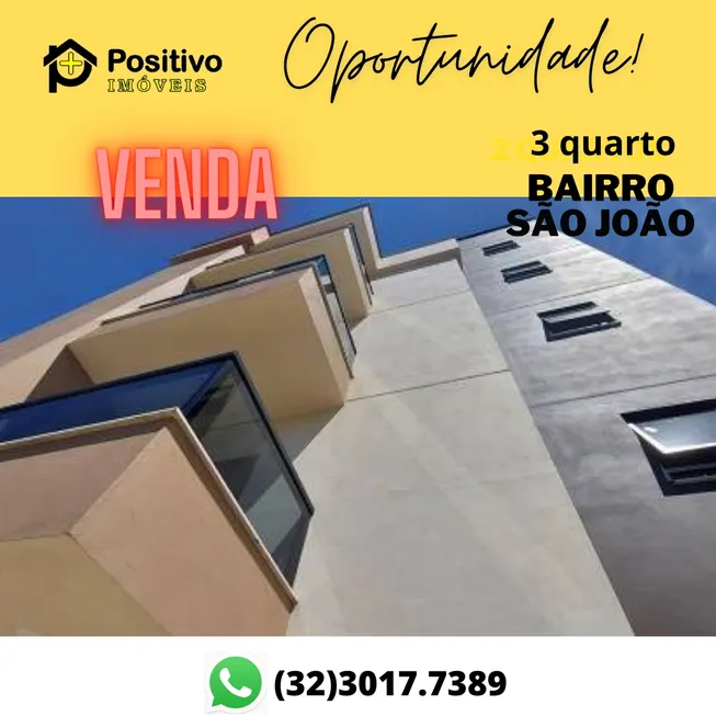 Foto 1 de Apartamento com 3 Quartos à venda, 72m² em Francisco Bernardino, Juiz de Fora