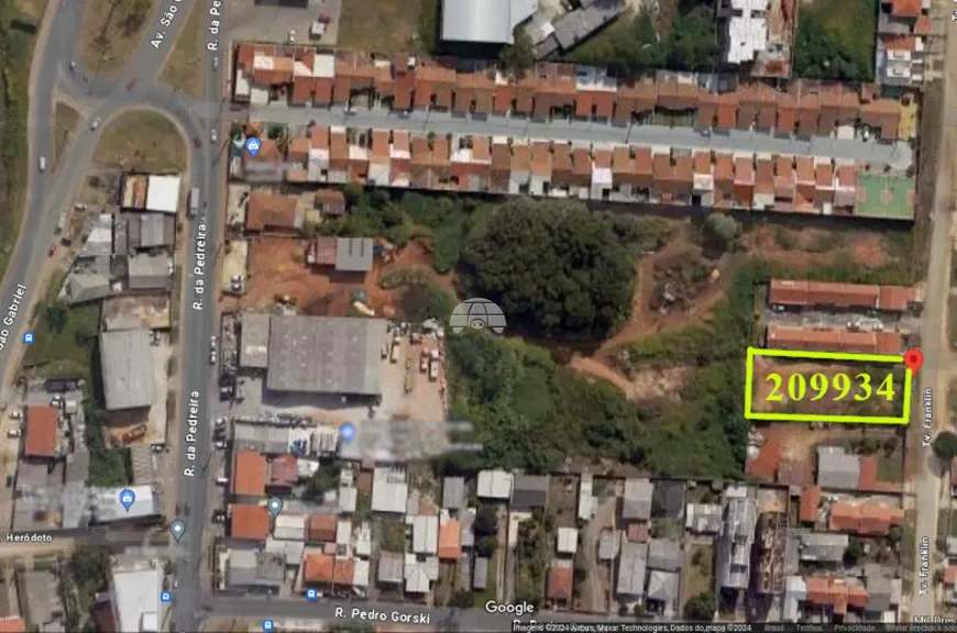 Foto 1 de Lote/Terreno à venda, 1289m² em CAMPO PEQUENO, Colombo