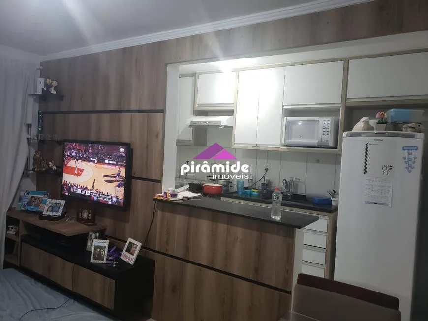 Foto 1 de Apartamento com 2 Quartos à venda, 44m² em Parque Residencial Flamboyant, São José dos Campos