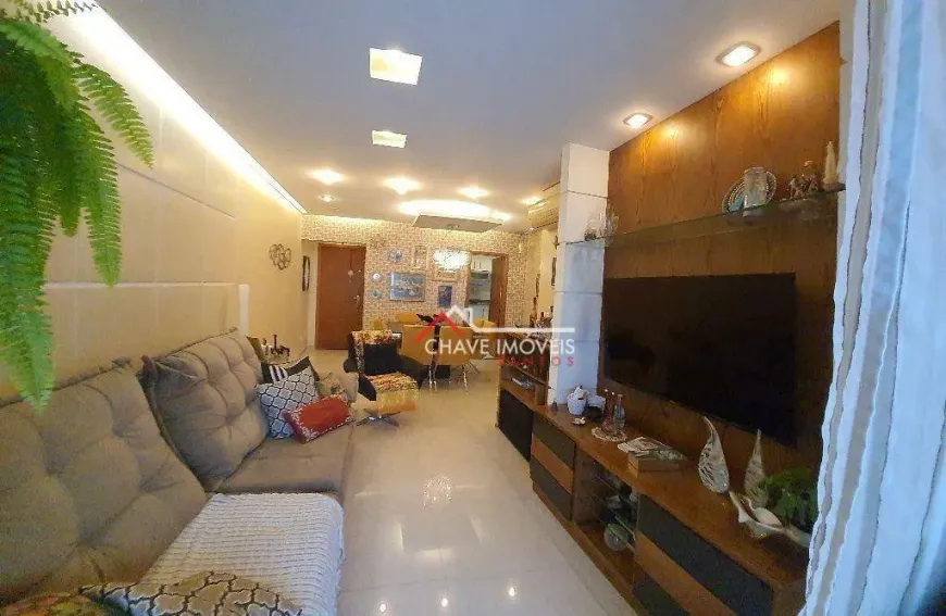 Foto 1 de Apartamento com 3 Quartos à venda, 115m² em Embaré, Santos