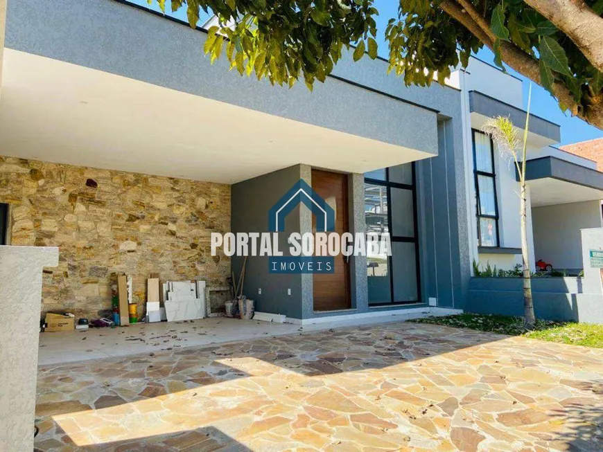 Foto 1 de Casa de Condomínio com 3 Quartos à venda, 170m² em Parque Ibiti Reserva, Sorocaba