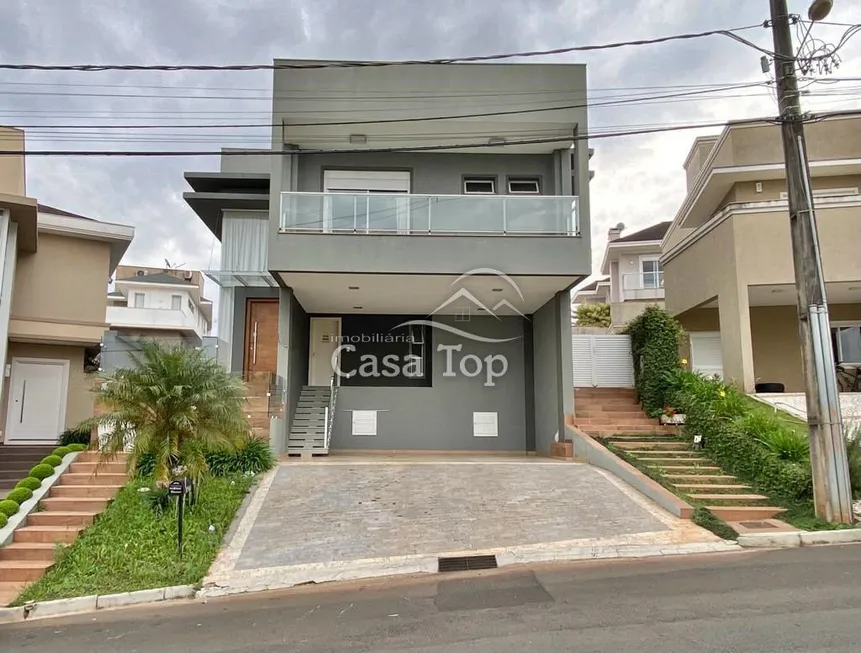 Foto 1 de Casa de Condomínio com 4 Quartos à venda, 412m² em Estrela, Ponta Grossa