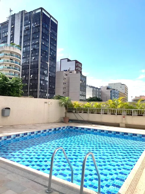 Foto 1 de Flat com 1 Quarto à venda, 55m² em Botafogo, Rio de Janeiro