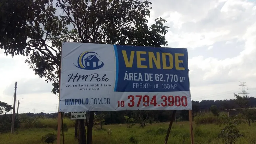 Foto 1 de Lote/Terreno à venda, 62770m² em Tijuco das Telhas, Campinas