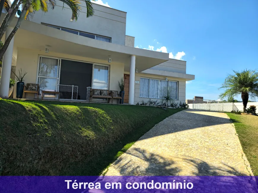 Foto 1 de Casa de Condomínio com 3 Quartos à venda, 260m² em Vale do Sol, Bom Jesus dos Perdões