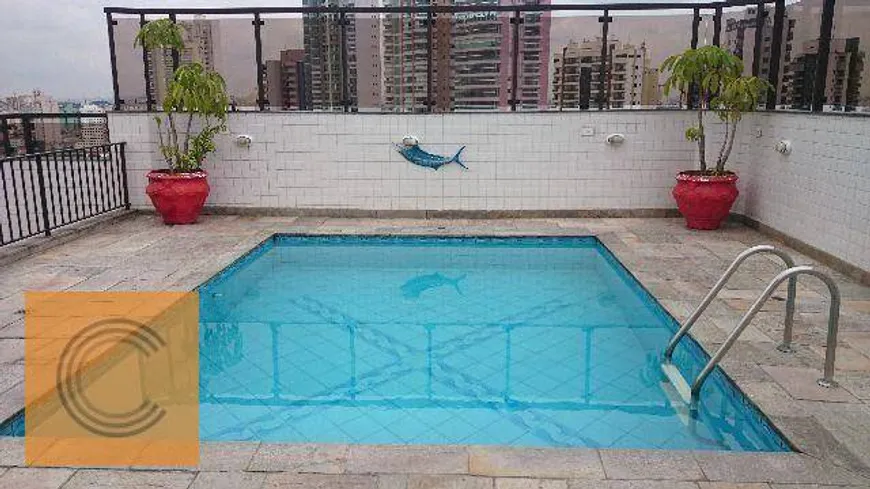 Foto 1 de Cobertura com 4 Quartos à venda, 340m² em Jardim Anália Franco, São Paulo
