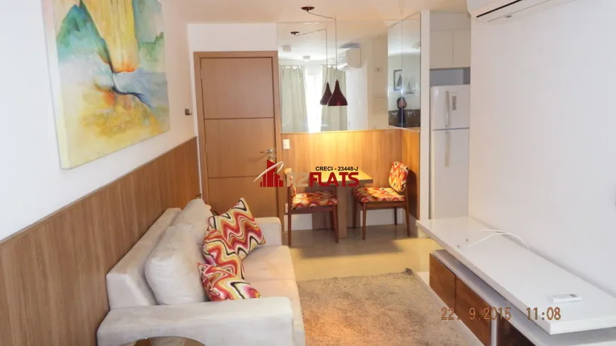 Foto 1 de Flat com 1 Quarto para alugar, 38m² em Vila Olímpia, São Paulo