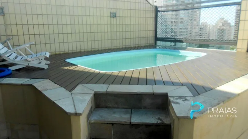 Foto 1 de Cobertura com 2 Quartos à venda, 150m² em Jardim Astúrias, Guarujá