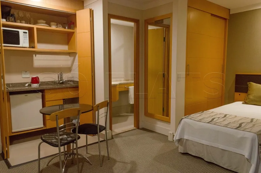 Foto 1 de Flat com 1 Quarto para alugar, 28m² em Jardim Paulista, São Paulo