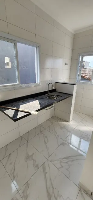 Foto 1 de Casa com 2 Quartos à venda, 48m² em Tude Bastos, Praia Grande