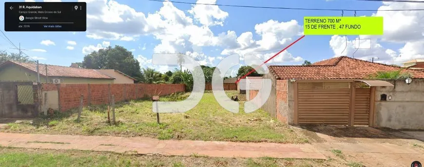 Foto 1 de Lote/Terreno à venda, 700m² em Vila Nova Campo Grande, Campo Grande