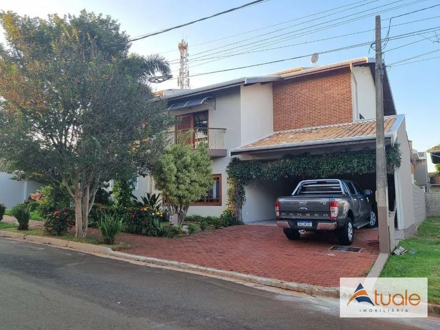 Foto 1 de Casa de Condomínio com 4 Quartos à venda, 330m² em RESIDENCIAL PAINEIRAS, Paulínia