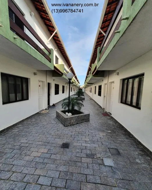 Foto 1 de Casa de Condomínio com 1 Quarto à venda, 52m² em Centro, Mongaguá