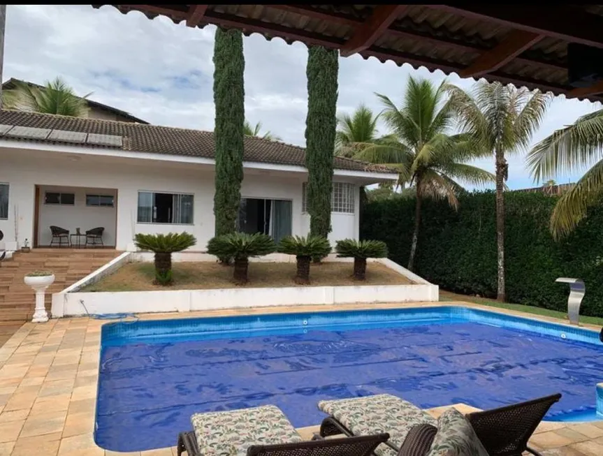 Foto 1 de Casa com 4 Quartos para alugar, 560m² em Residencial Aldeia do Vale, Goiânia