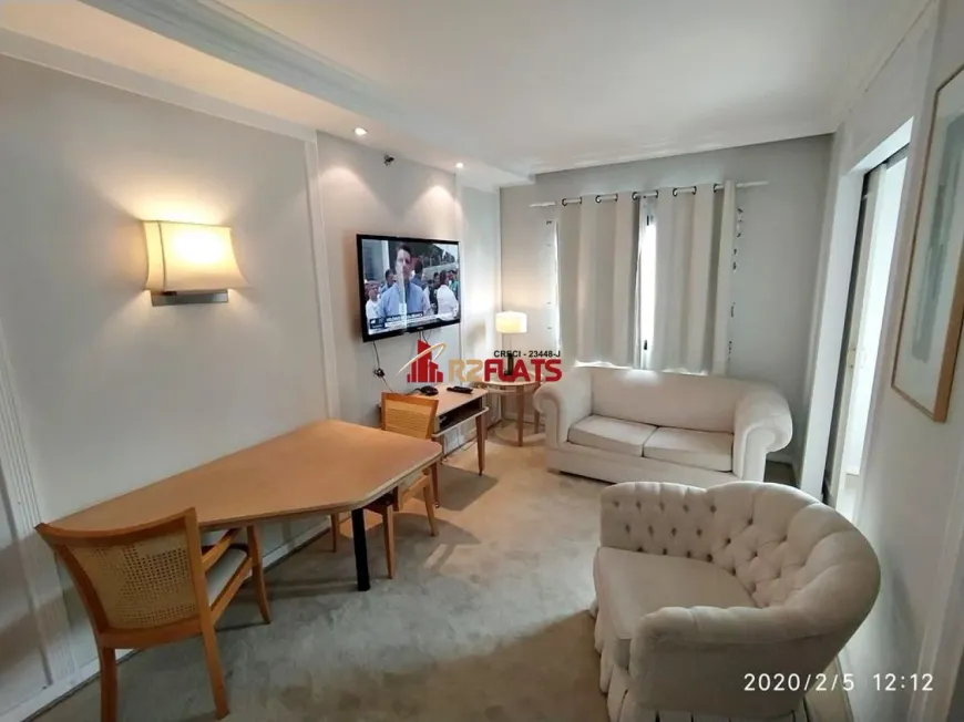 Foto 1 de Flat com 1 Quarto à venda, 32m² em Jardim Paulista, São Paulo