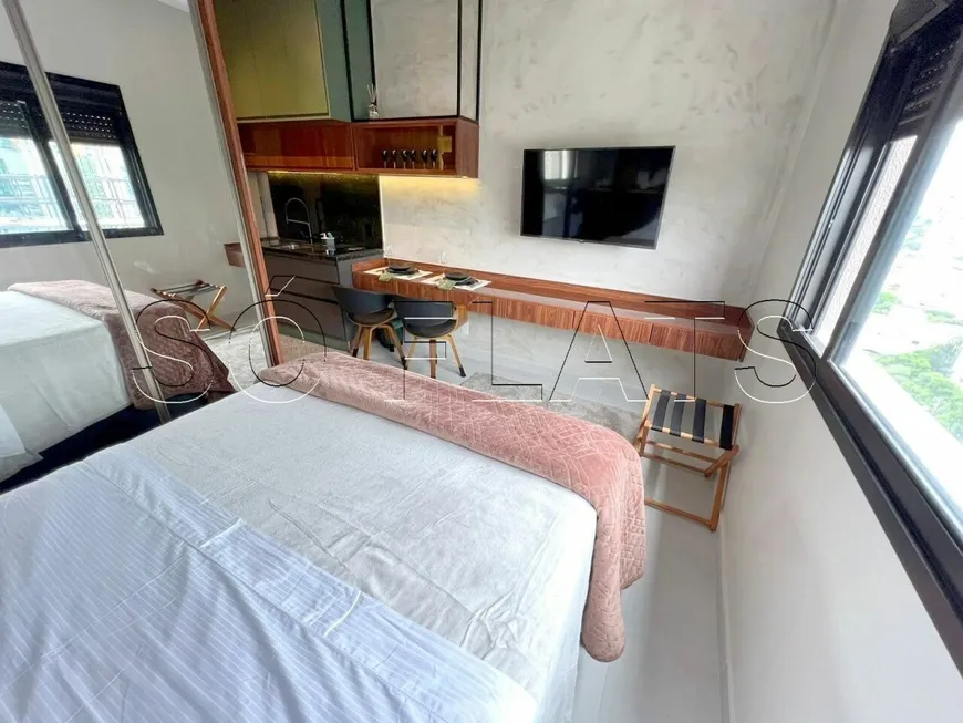 Foto 1 de Apartamento com 1 Quarto para alugar, 24m² em Vila Olímpia, São Paulo