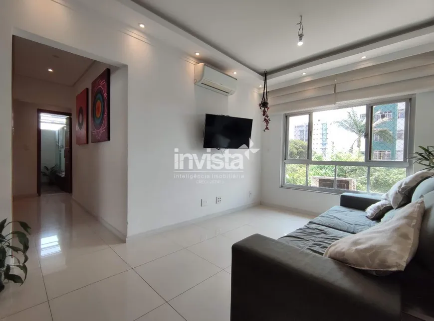 Foto 1 de Apartamento com 3 Quartos à venda, 86m² em Embaré, Santos