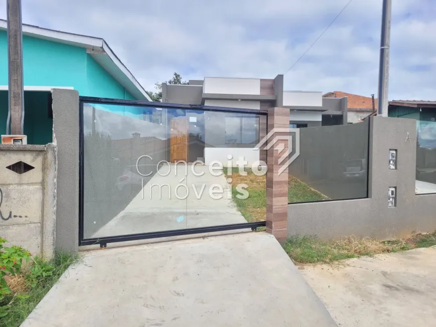 Foto 1 de Casa com 2 Quartos à venda, 53m² em Chapada, Ponta Grossa