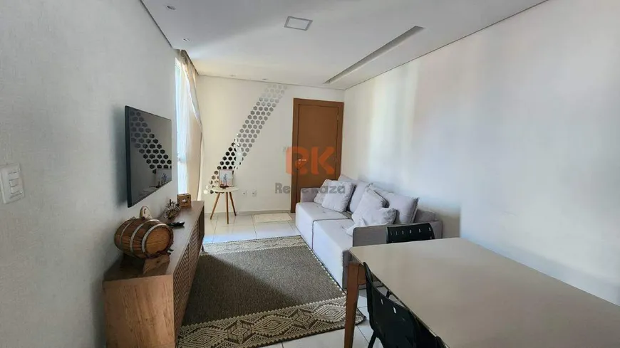 Foto 1 de Apartamento com 2 Quartos à venda, 54m² em Arvoredo II, Contagem