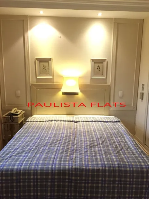 Foto 1 de Flat com 1 Quarto para alugar, 34m² em Vila Olímpia, São Paulo