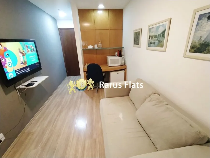 Foto 1 de Flat com 1 Quarto para alugar, 30m² em Vila Olímpia, São Paulo