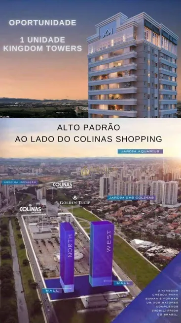 Foto 1 de Apartamento com 3 Quartos à venda, 83m² em Jardim das Colinas, São José dos Campos