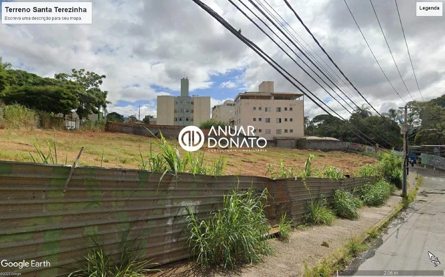 Foto 1 de Lote/Terreno à venda, 2487m² em Santa Terezinha, Belo Horizonte