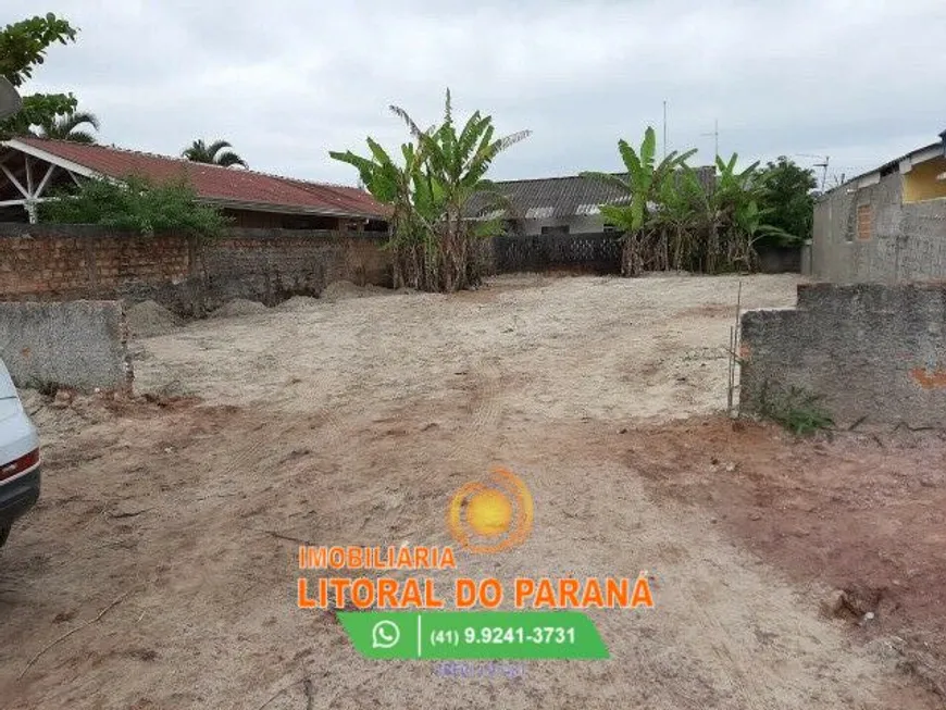 Foto 1 de Lote/Terreno à venda, 360m² em Praia de Leste, Pontal do Paraná