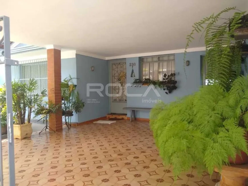 Foto 1 de Casa com 3 Quartos à venda, 129m² em Vila Prado, São Carlos