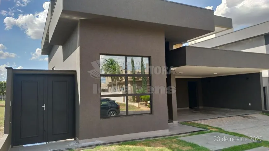 Foto 1 de Casa de Condomínio com 3 Quartos à venda, 219m² em Parque Residencial Buona Vita, São José do Rio Preto