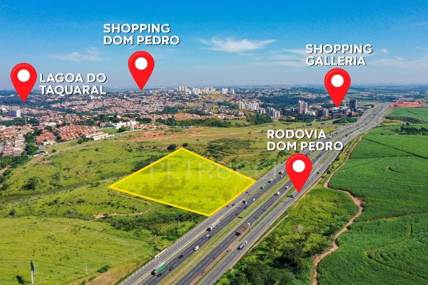 Foto 1 de Lote/Terreno à venda, 51558m² em Fazenda Santana Sousas, Campinas