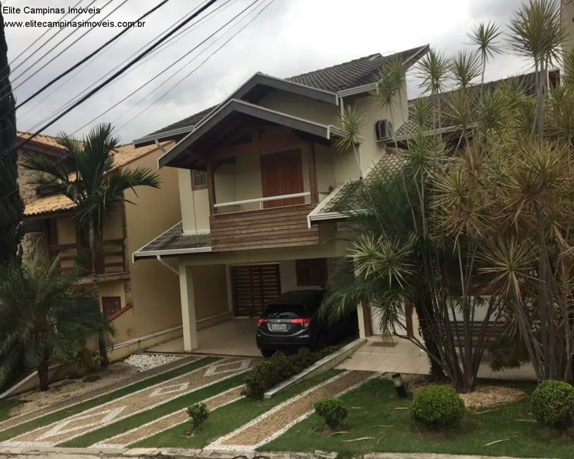 Foto 1 de Casa de Condomínio com 3 Quartos à venda, 324m² em Vila D Agostinho, Valinhos