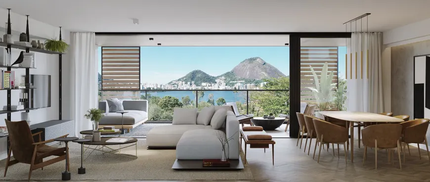 Foto 1 de Apartamento com 4 Quartos à venda, 338m² em Lagoa, Rio de Janeiro
