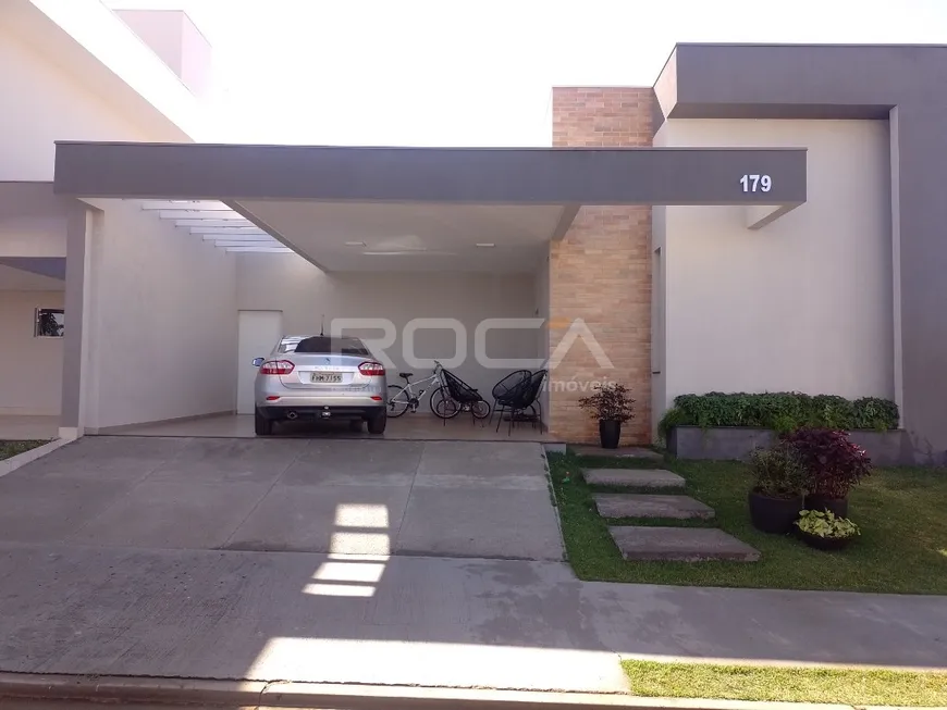Foto 1 de Casa de Condomínio com 3 Quartos à venda, 186m² em Jardim Jockey Clube, São Carlos