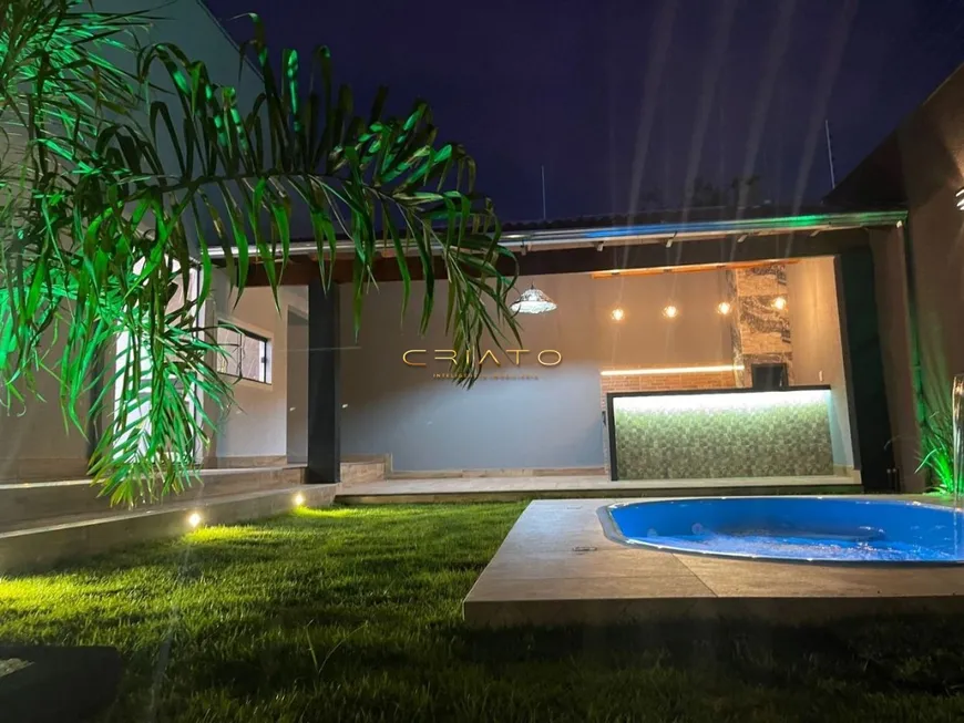 Foto 1 de Casa com 3 Quartos à venda, 156m² em Residencial Araguaia, Anápolis