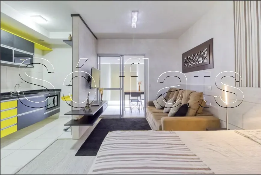 Foto 1 de Apartamento com 1 Quarto à venda, 50m² em Moema, São Paulo