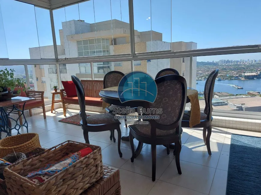 Foto 1 de Apartamento com 3 Quartos à venda, 111m² em Ponta da Praia, Santos