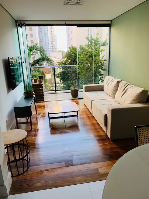 Foto 1 de Apartamento com 2 Quartos à venda, 60m² em Moema, São Paulo