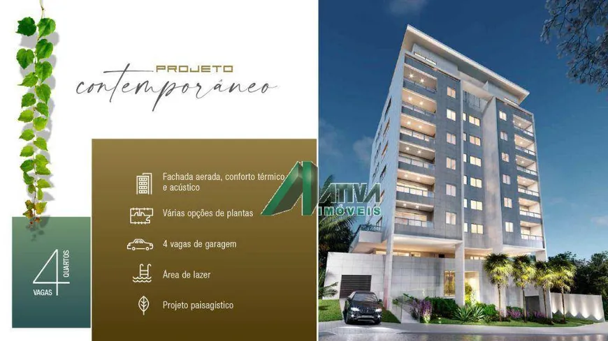 Foto 1 de Apartamento com 4 Quartos à venda, 145m² em Gutierrez, Belo Horizonte