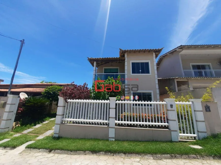 Foto 1 de Casa de Condomínio com 3 Quartos à venda, 143m² em Balneario Das Dunas, Cabo Frio