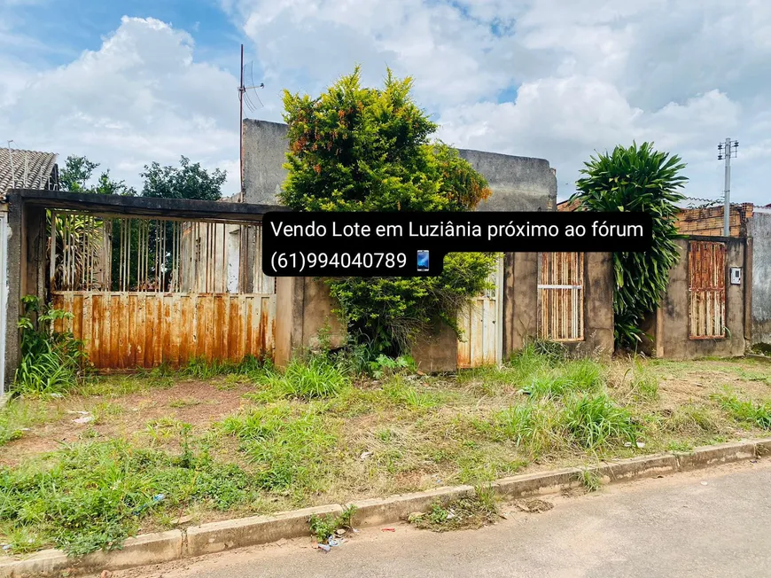 Foto 1 de Lote/Terreno à venda, 360m² em Parque Alvorada I, Luziânia