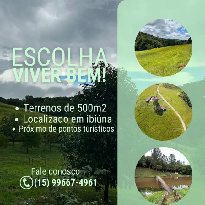 Foto 1 de Lote/Terreno à venda, 500m² em Lageadinho, Ibiúna